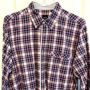 Hugo Boss men’s slim fit button down shirt